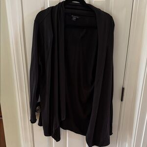 Athleta Black Open Front Cardigan
